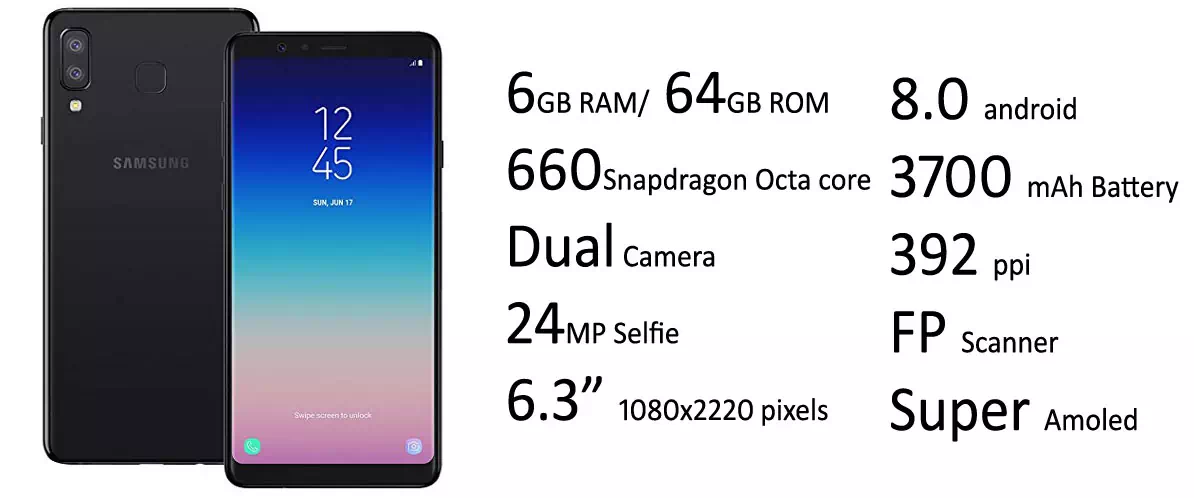 Samsung Galaxy A8 Star 6GB RAM